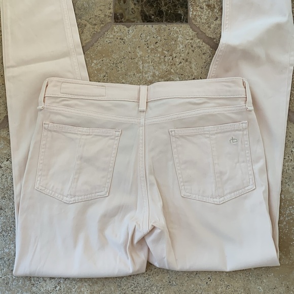 Rag & Bone Magnolia Leggings Jeans Blush Pink Sz 29 - Picture 11 of 11